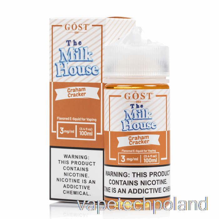 Vape Polska Graham Cracker - Mleczarnia - Gost Vapor - 100ml 3mg